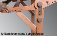 knitters loom stand support brace kit